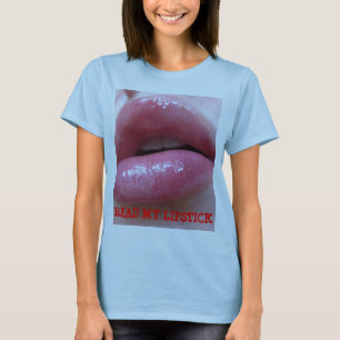LEIA MEU t-shirt do BATOM