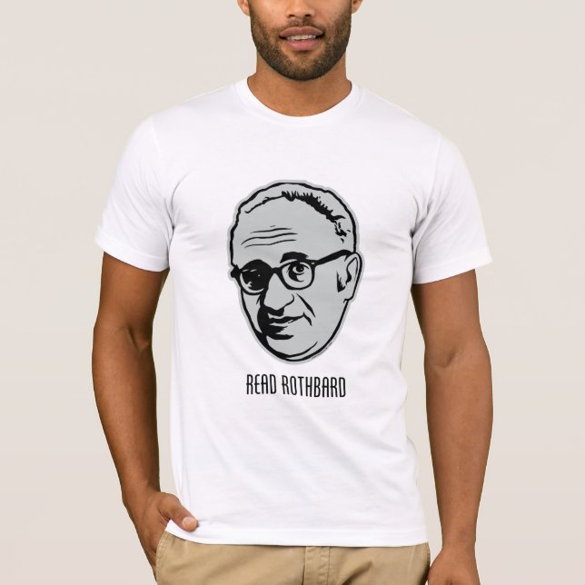 Leia o t-shirt de Rothbard (Frente)