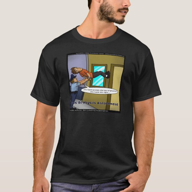 Leis da Física e da Gravidade Presentes e Camiseta (Frente)