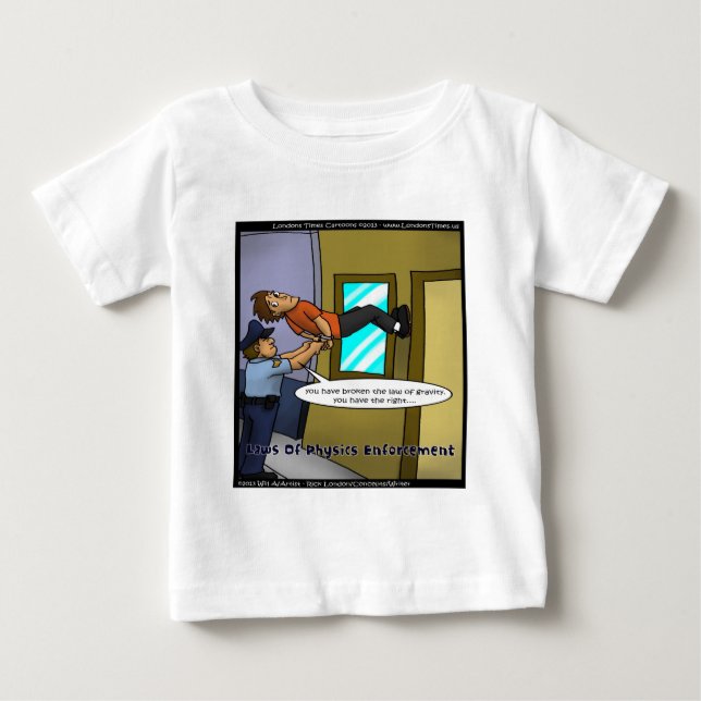 Leis da Física e da Gravidade Presentes e Camiseta (Frente)