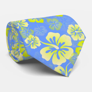 Leis de Hibisco / Gravata Havaiana / Floral Tropic