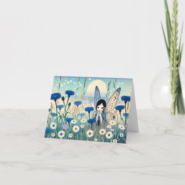 Leite em flores cartão de saudação (Frente)