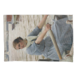 Leite Maid em um Barco Remoso (por Albert Edelsens