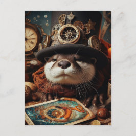 Leitor de Cartão Fantasy Otter Steampunk Tarot
