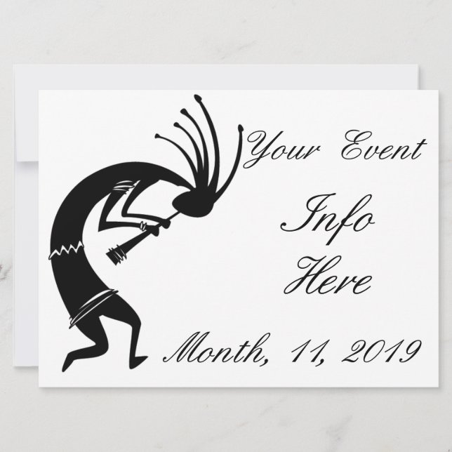 Leitor de flauta Kokopelli Thunder_Cove (Frente)