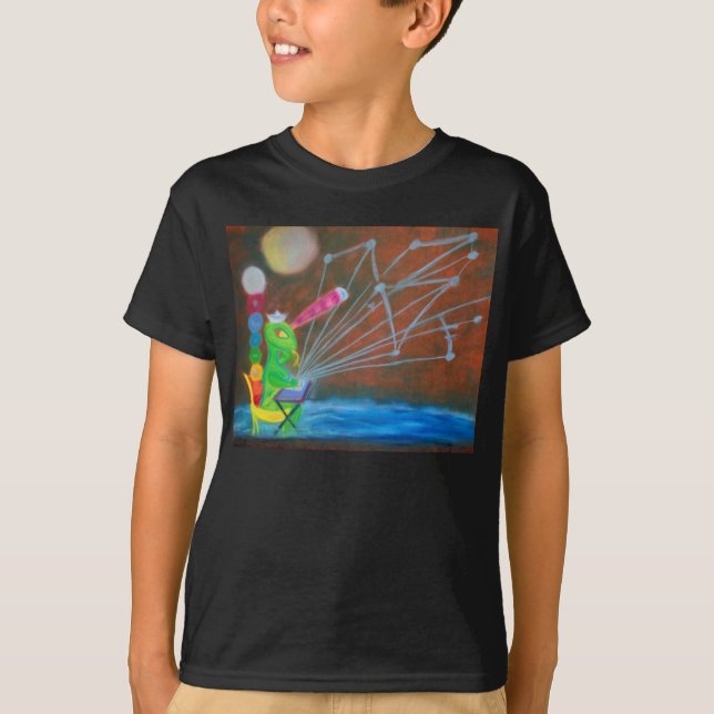 Leitor do t-shirt das estrelas (Frente)