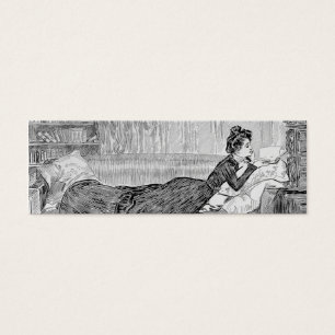 Leitura da menina de Gibson