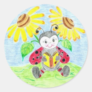 Leitura de adesivos de ladybug