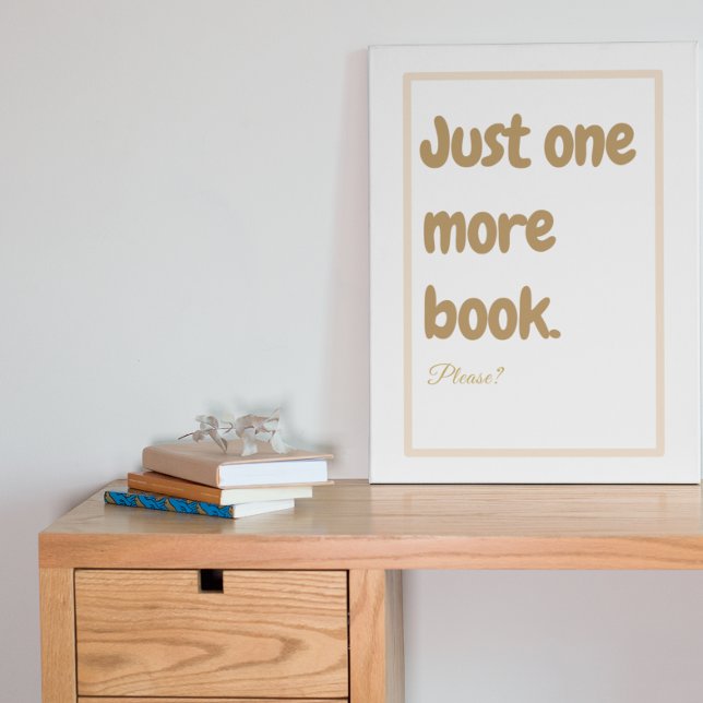 Leitura de Livros Mais Um Poster de Livro (Criador carregado)