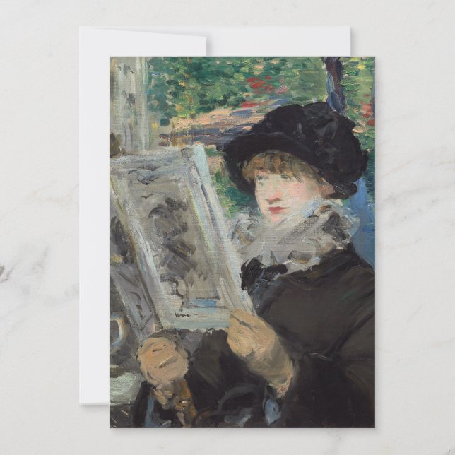 Leitura de Mulher | Édouard Manet (Frente)