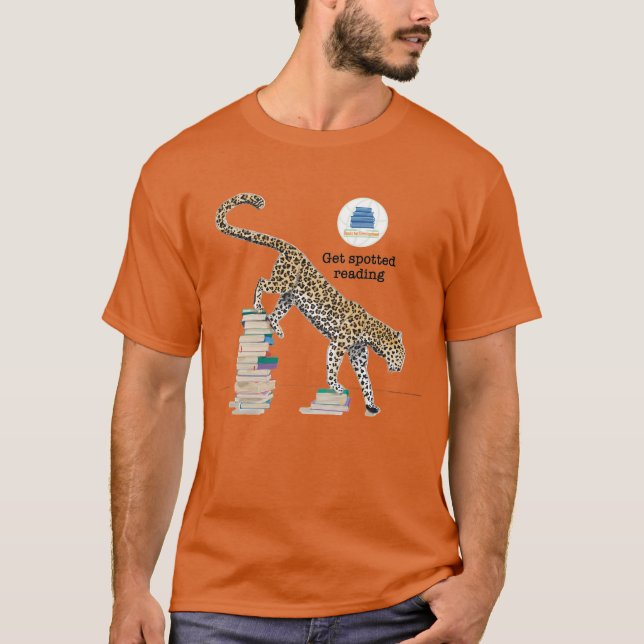 Leitura de T-shirt Leopard (Frente)