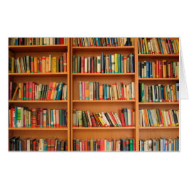 Leitura do worm da biblioteca de livros da estante