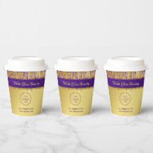 Leitura Dourada Moderna de Script de Assinatura Ho