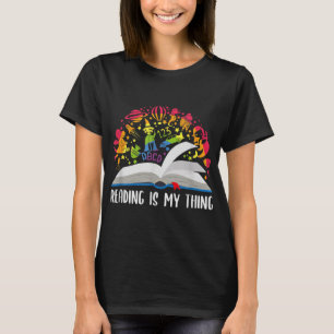 Leitura É O Meu Livro Cópia De Camiseta T-Shirt