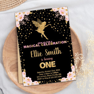 Leitura Rosa Rosa Fada Fada Convites de Aniversári