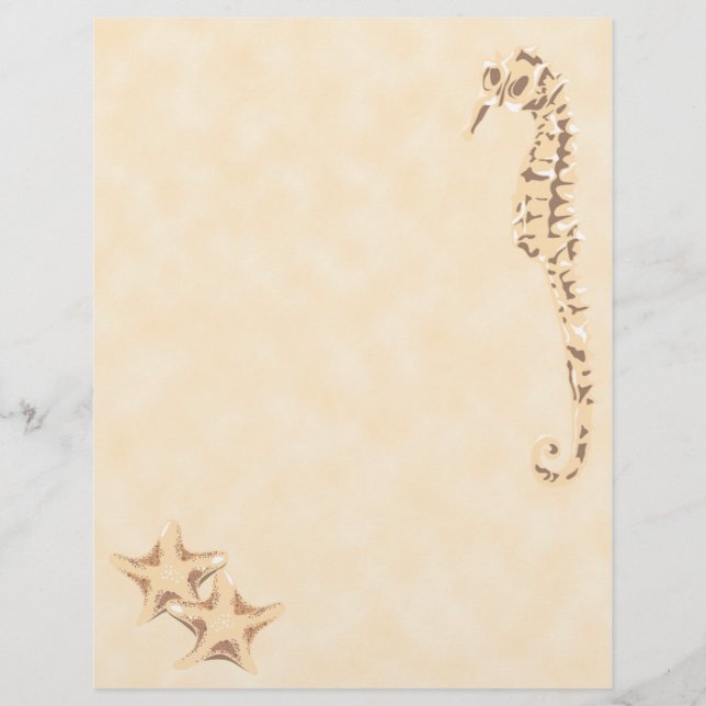 Leitura Seacavalo Seastar Letterhead (Frente)