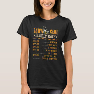 Leitura Tarifa Horária Camisa Lâmina Engraçada Gar