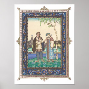 Lel & Snegurochka - Poster do folktale russo