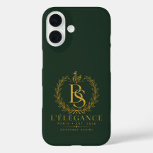 L'Élégance Gold Heritage Laurel Monograma Floresta