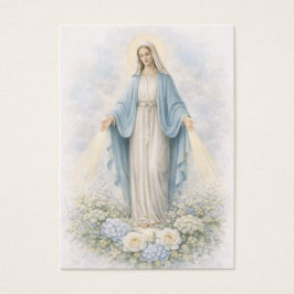 Lembrança da Mãe Abençoada no Funeral Católico,