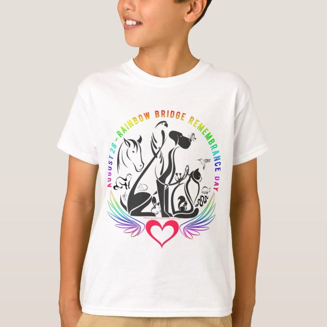 Lembrança da Ponte do Arco-Íris - Kids T-Shirt (Frente)