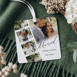 Lembrança de Casamento de Colagem de Fotos de Casa