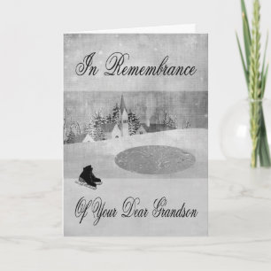 Lembrança Do Avô No Cartão De Natal