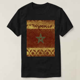 Lembrança do t-shirt de Marrocos