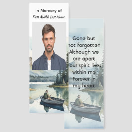 Lembrança Memorial Lago de Pesca no Barco