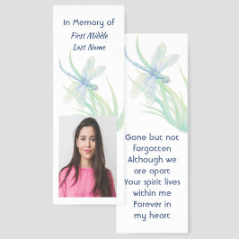Lembrança Memorial Libélula Aquarela