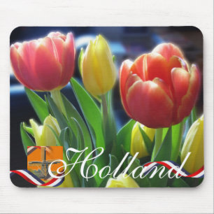 Lembrança Mousepad das tulipas de Holland