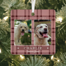 Lembrança Personalizada de Memorial de Cachorro co