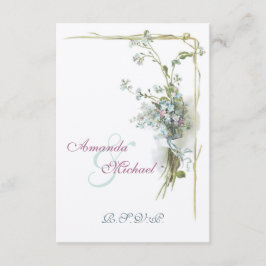 Lembranças de RSVP de casamento