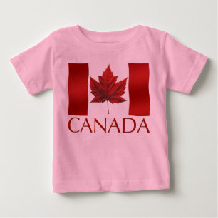 Lembranças do bebê de Canadá da camisa do bebê