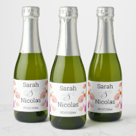 lembranças personalizadas de mini garrafas de cham