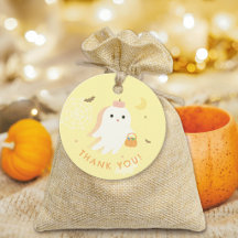 Etiquetas de Agradecimento para Festa de Halloween