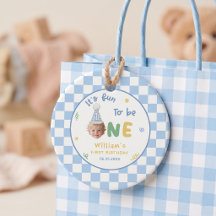 Etiquetas de Favor para Aniversário de 1 Ano de Me