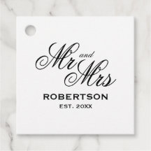 Etiquetas de Favor Personalizadas para Casamento d
