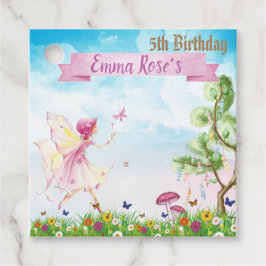 Lembrancinhas Etiquetas de festa de aniversário mágica para fada