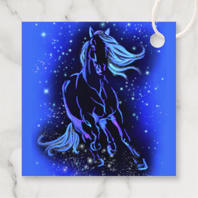 Lembrancinhas Etiquetas para presentes no cavalo (Verso)