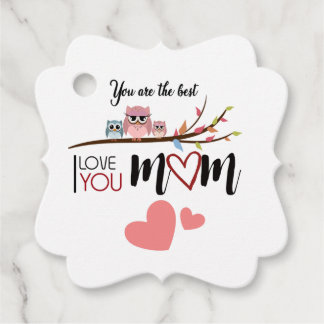 Lembrancinhas Etiquetas para recuerdos para mamá "Mother's Day"