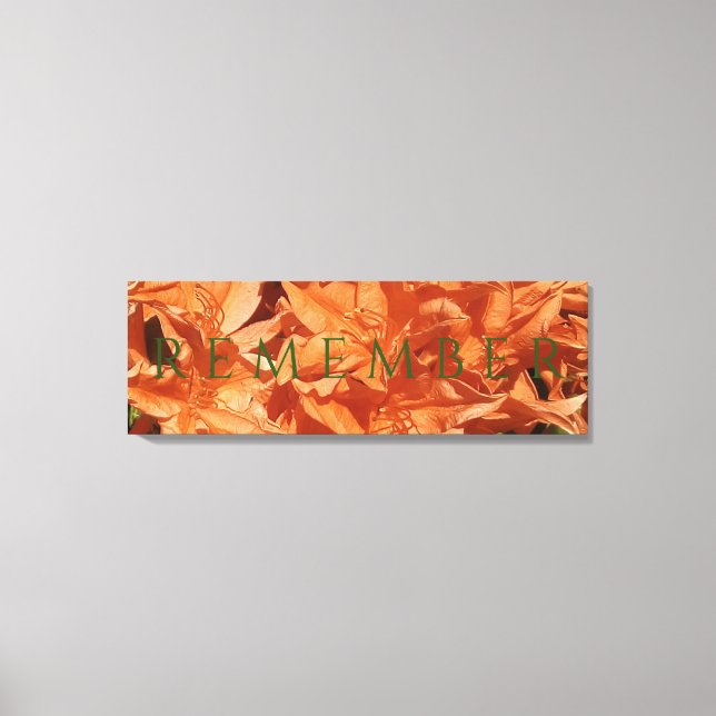 Lembrar Impressão de Tela Esticada (Frente)