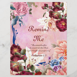Lembrar-me do Poem Personalizado