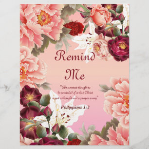 Lembrar-me do Poem Personalizado