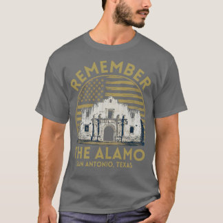 LEMBRE-SE DA Camisa ALAMO