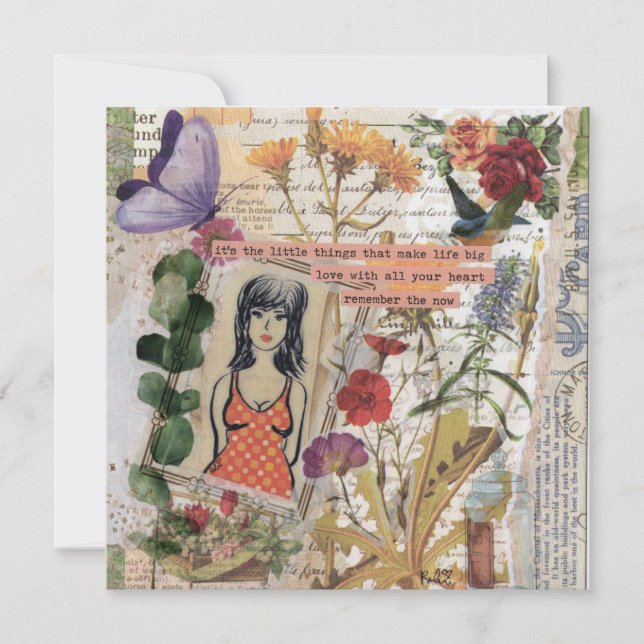 Lembre-se da placa de saudação agora plana (Frente)