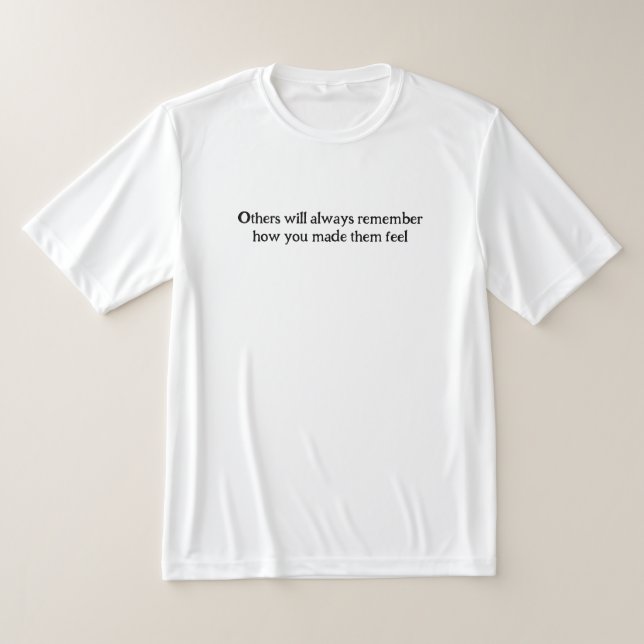 Lembre-se sempre de T-Shirt (Postura )