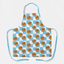 Lemon Curd Kolaches em Checks apron