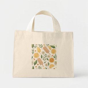 Lemon Daisy Tiny Tote – Bolsa Floral Mini