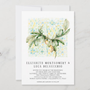 Lemon Grove italiana   Convite Botânico Boho